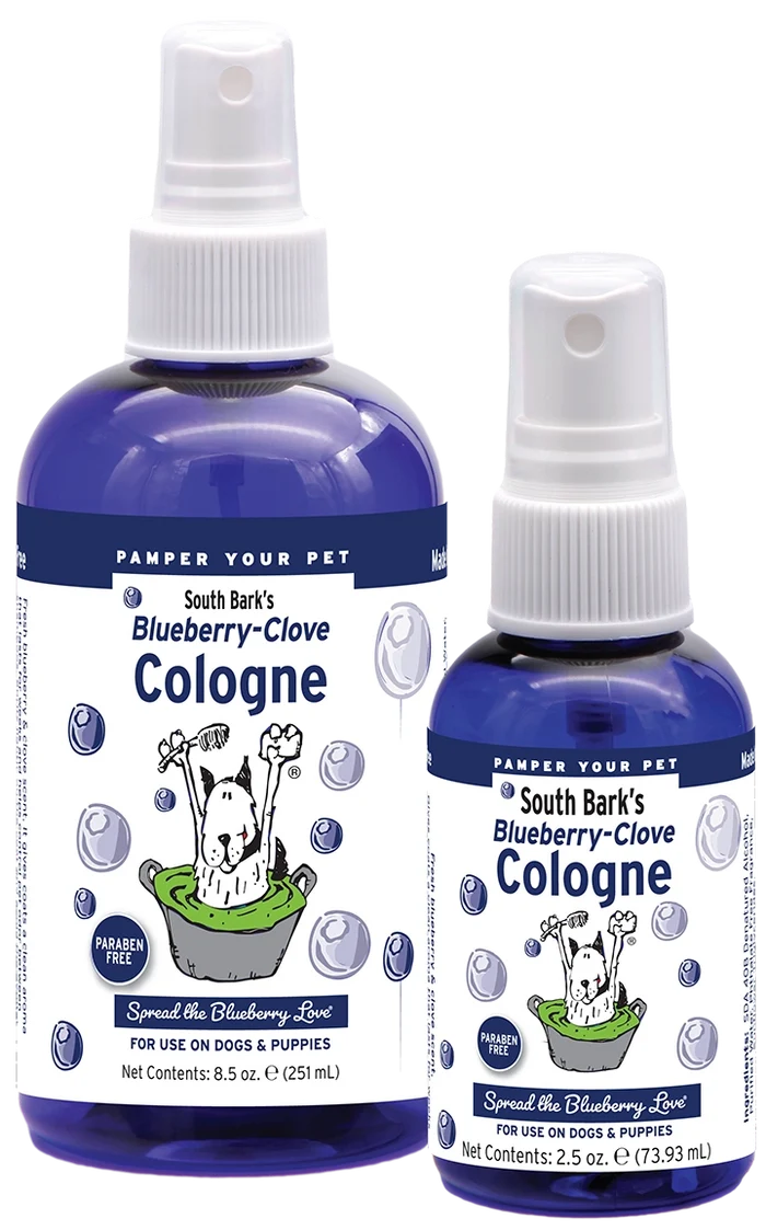Showseason 2.5 oz. South Bark Blueberry Clove Pet Cologne