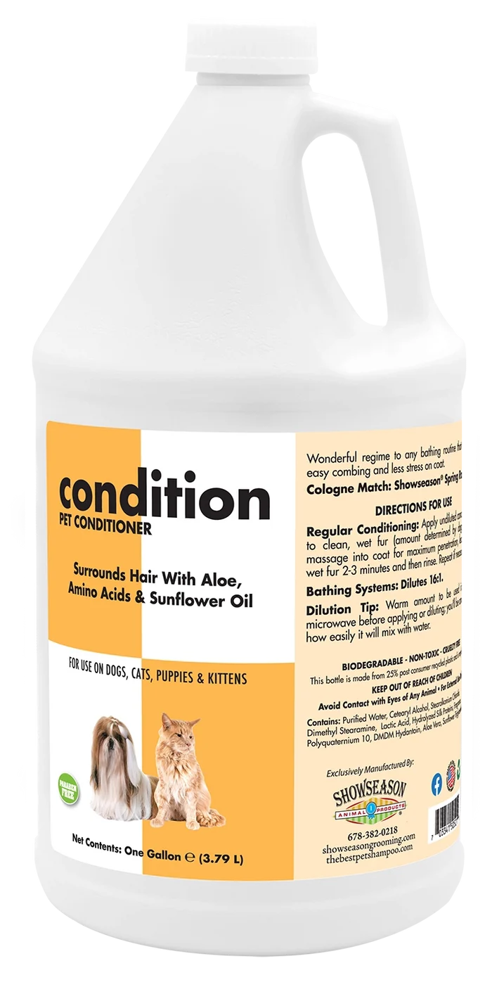 Showseason Gallon Condition Pet Conditioner
