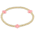 Enewton Signature Cross 3mm Pink Bracelet