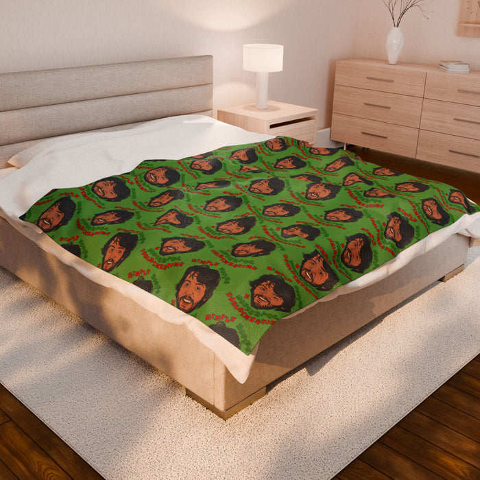 Simply Having a Wonderful Christmastime - Velveteen Plush Blanket