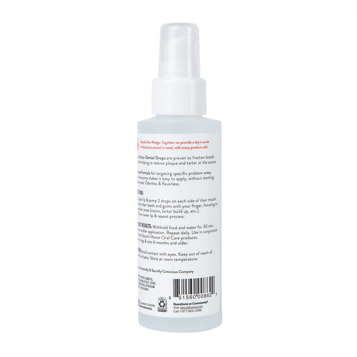 Skout's Honor Advanced Dental Drops 4oz