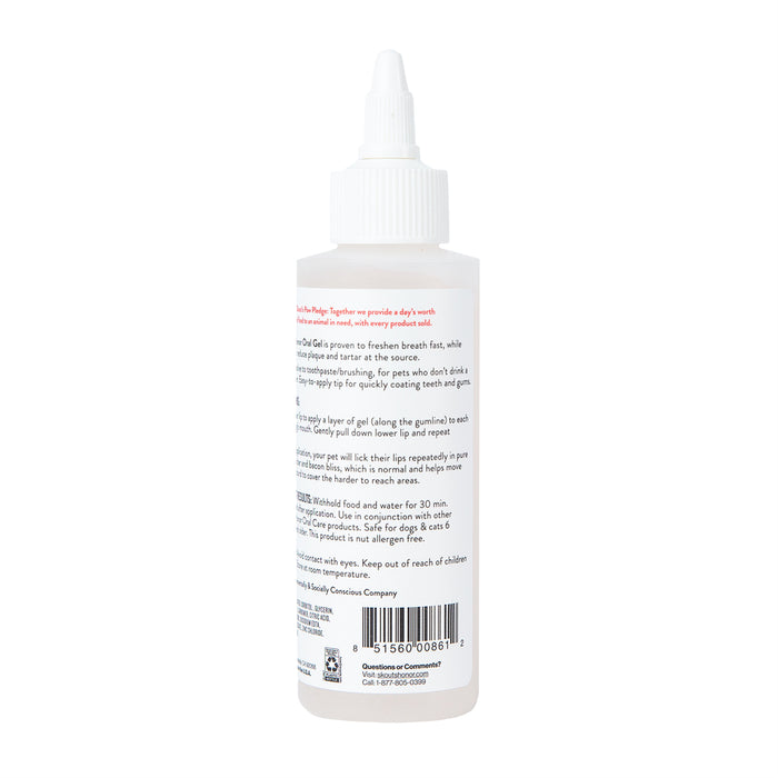 Skout's Honor Oral Gel: Peanut Butter & Bacon 4oz