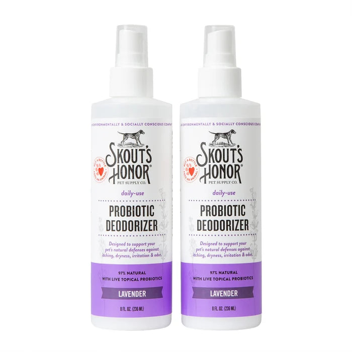 Skout's Honor Probiotic Daily Use Deodorizer Lavender 8oz