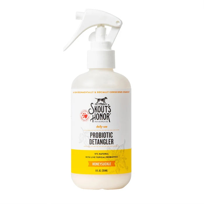 Skout's Honor Probiotic Daily Use Detangler Honeysuckle 8 oz