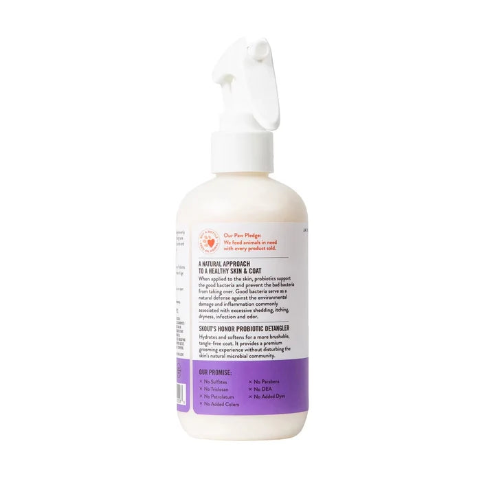 Skout's Honor Probiotic Daily Use Detangler Lavender 8 oz