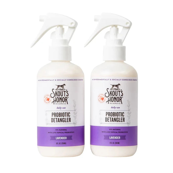 Skout's Honor Probiotic Daily Use Detangler Lavender 8 oz