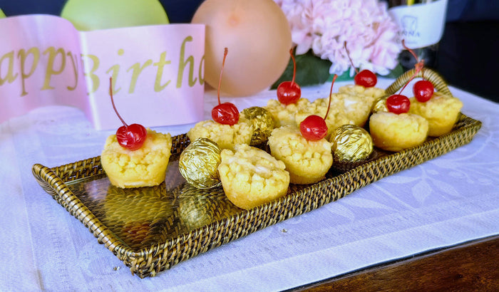 Slim Rectangular Glass Tray - Small - touchGOODS