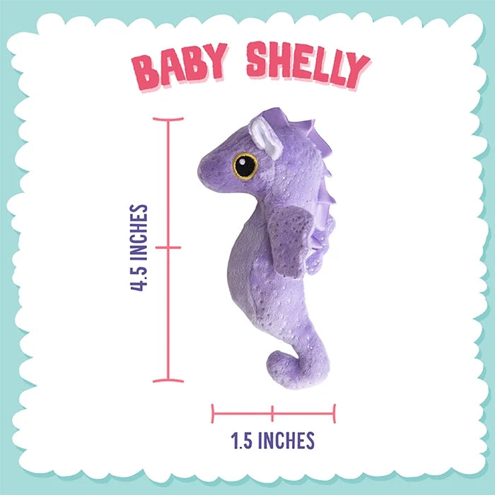 SnugArooz Baby Shelly Plush Dog Toy 4.5"