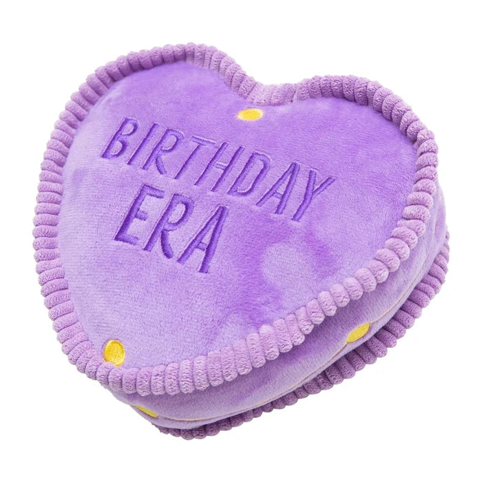 SnugArooz Birthday Era Plush Dog Toy 6.5"