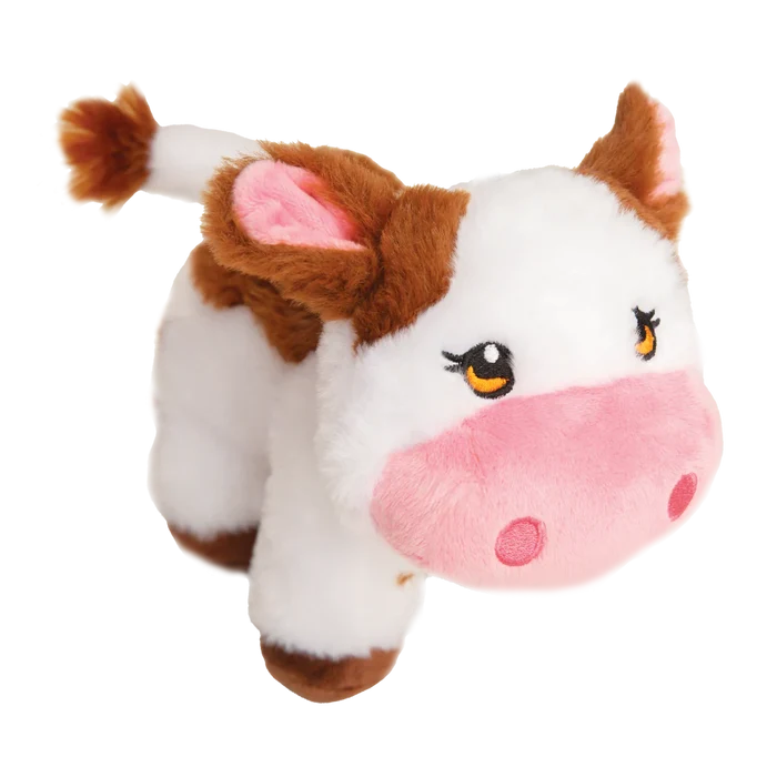 SnugArooz Caitlin the Cow Plush Dog Toy