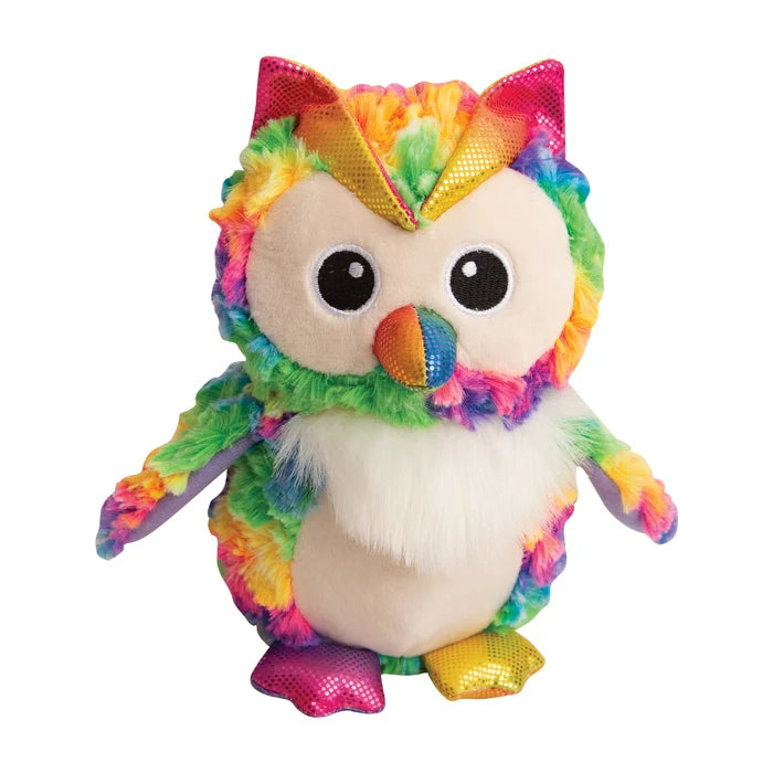 SnugArooz Hootie the Owl Plush Dog Toy 8"