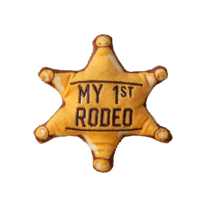 SnugArooz Kitty 1st Rodeo with Catnip Cat Toy 5"