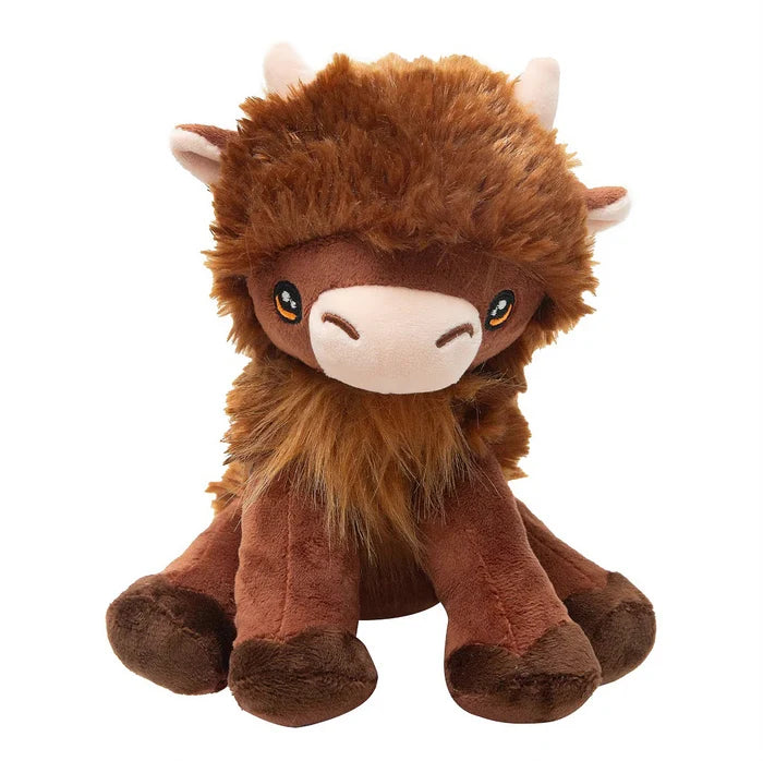 SnugArooz Nyland the Highland Plush Dog Toy 8"