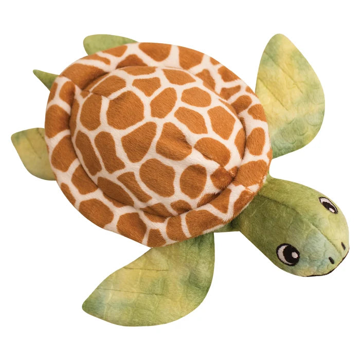 SnugArooz Shelldon the Turtle Plush Dog Toy 10"