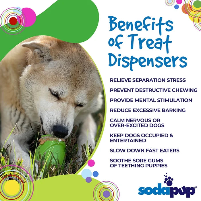 SodaPup Gnome Treat Dispenser Dog Toy