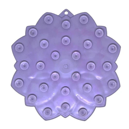 SodaPup Mandala Softie eTray Enrichment Feeder for Dogs Pastel Purple 8"