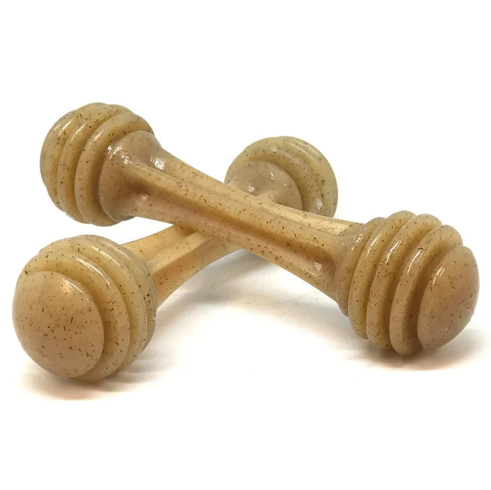 SodaPup Nylon Honey Bone Ultra Durable Dog Chew Toy Small 4.25"