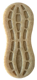 SodaPup Nylon Peanut Ultra Durable Dog Chew Toy Brown 7"