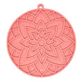 SodaPup TPE eMat Lotus Enrichment Lick Mat Pastel Pink