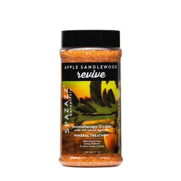 Spazazz Apple Sandlewood Aromatherapy Crystals 17oz 482g