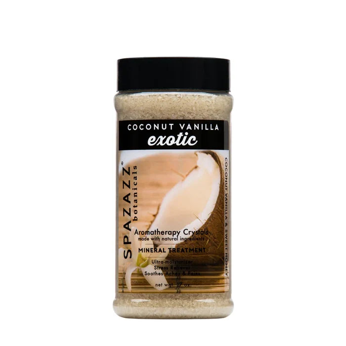 Spazazz Coconut Vanila Crystals 17oz 482g