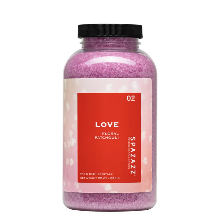 SpaZazz Love- Floral & Patchouli (22 oz) 623g