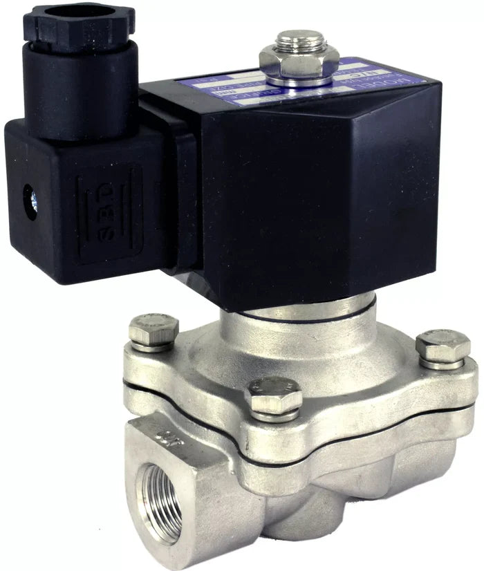Stainless Steel Solenoid Valve – G3/8″ Port, Model 6230/101.7241, AC 220 V