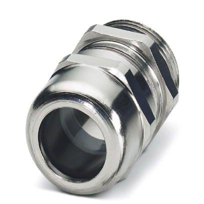 Steel Cable Gland – M47 × 1.5, Nickel-Plated Metal Gland for Industrial and Electrical Cable Termination