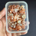 Sunstone Lot Cab/bead rough, or set in jewellery as is, 199.20gm, Tanzania, Untreated Unheated