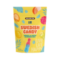 Sweet and Sour Summer Mix Gummy Swedish Candy, front of the 5.2 oz bag