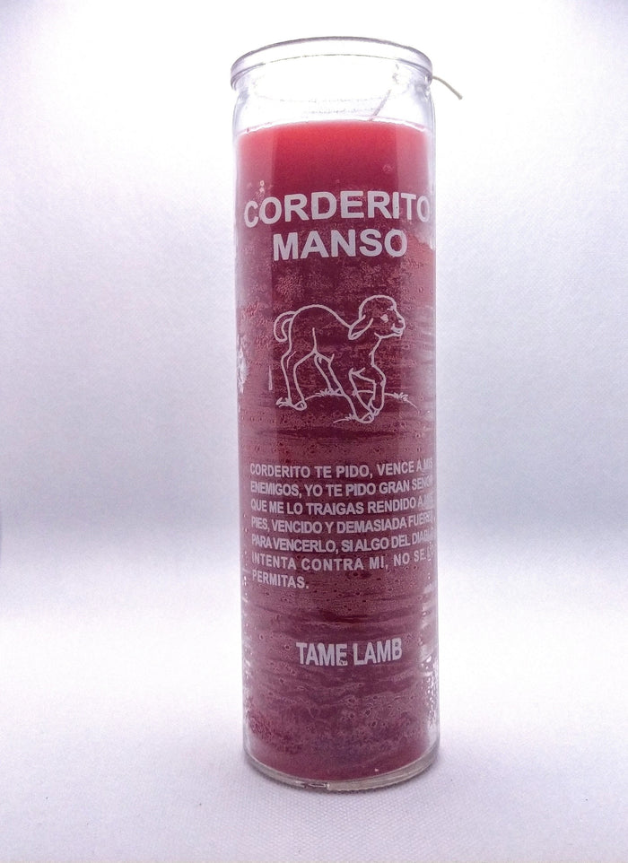 Tame Lamb  ( Corderito Manso )   Candle