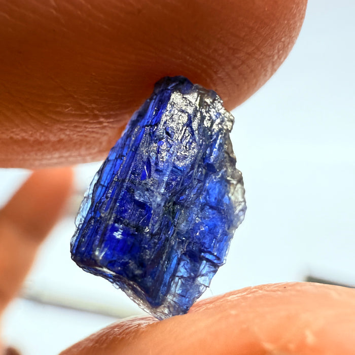 Tanzanite Crystal, 3.18ct, Tanzania, Untreated Unheated