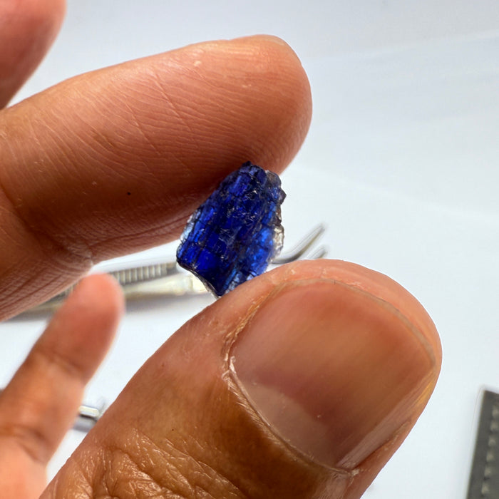 Tanzanite Crystal, 3.18ct, Tanzania, Untreated Unheated