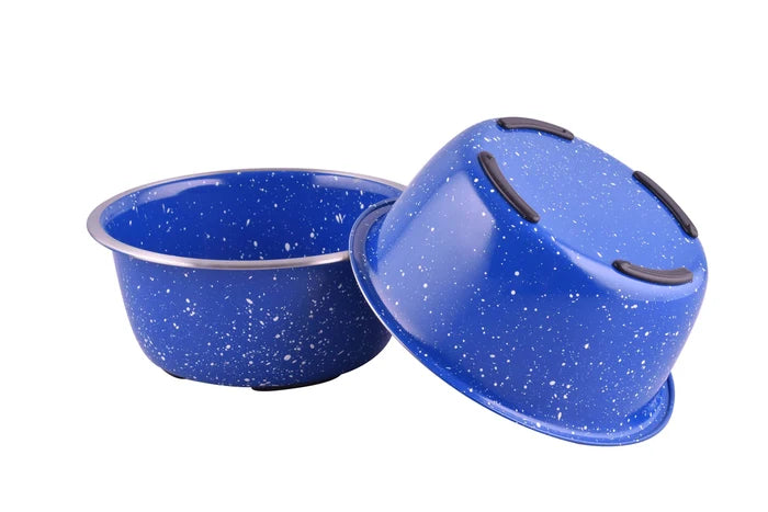 ThoozyPet Camping Bowls 118 oz Blue