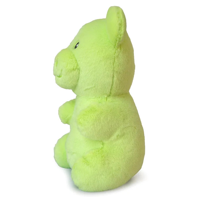 ThoozyPet Gummy Bear Plush Dog Toy Green 10"
