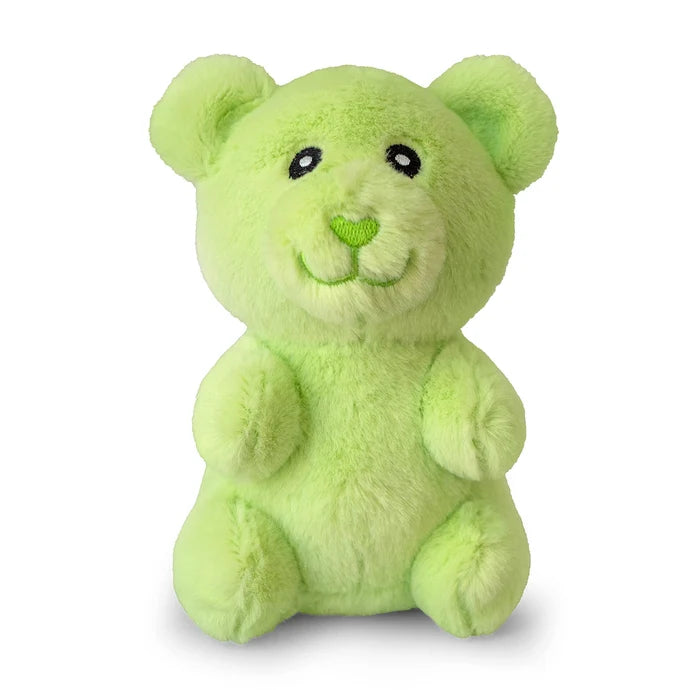 ThoozyPet Gummy Bear Plush Dog Toy Green 6"