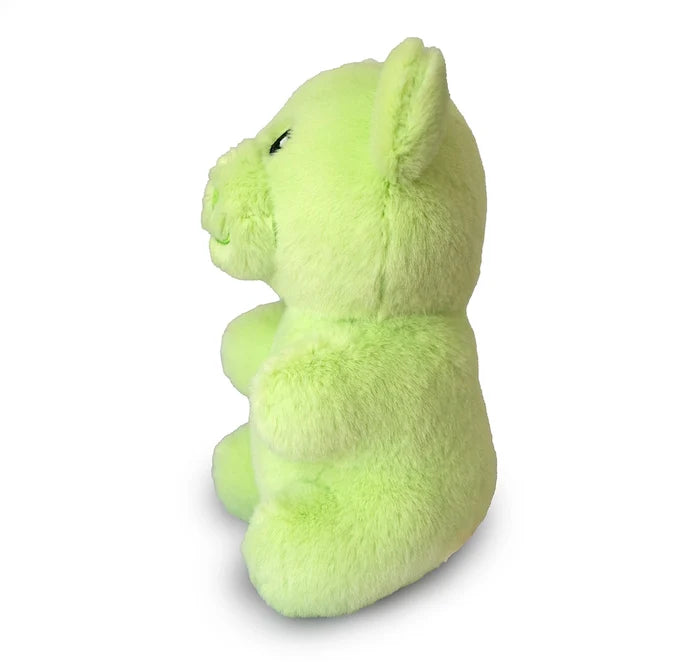 ThoozyPet Gummy Bear Plush Dog Toy Green 6"