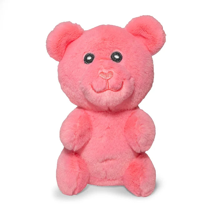 ThoozyPet Gummy Bear Plush Dog Toy Pink 6"