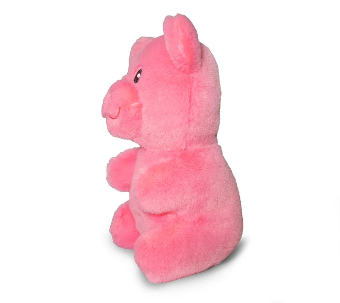 ThoozyPet Gummy Bear Plush Dog Toy Pink 6"