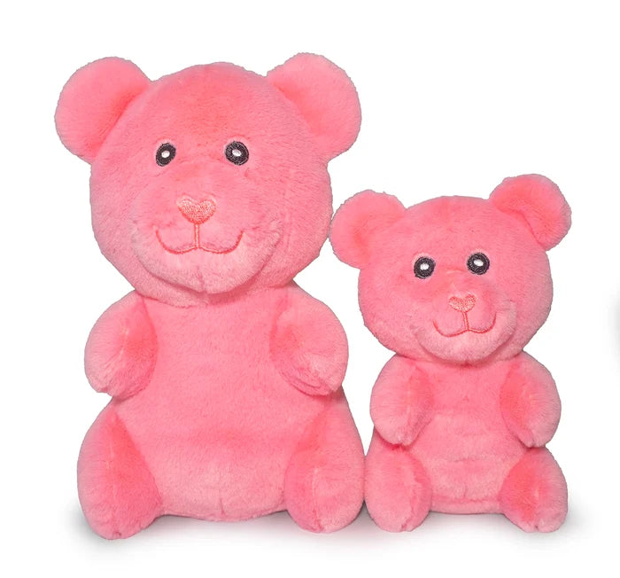 ThoozyPet Gummy Bear Plush Dog Toy Pink 6"