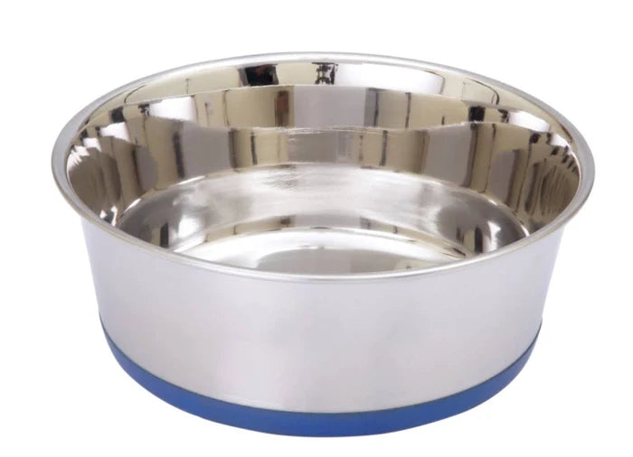 ThoozyPet Heavy Dish Outside Matte Inside Mirror with Bonded Silicone Rubber Base 3 Qt.