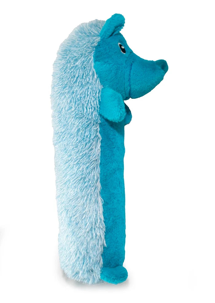 ThoozyPet Hedgehog Plush Dog Toy Blue 13"