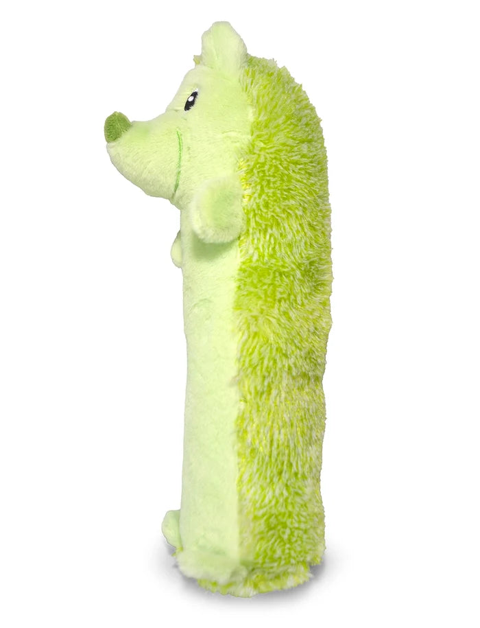 ThoozyPet Hedgehog Plush Dog Toy Green 13"