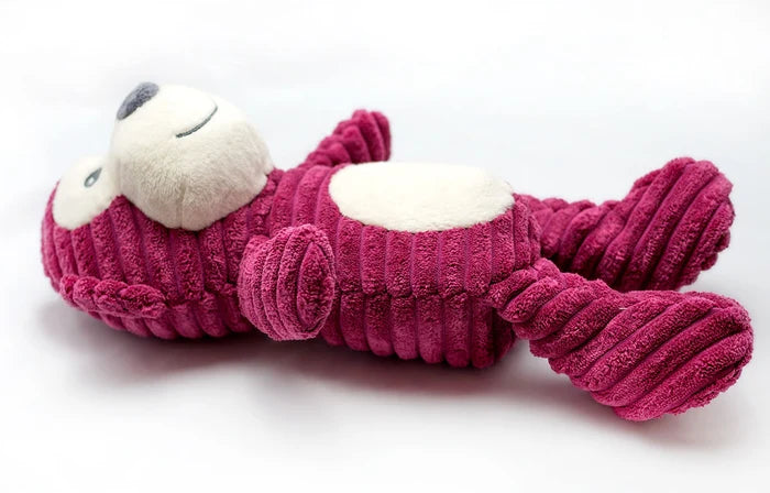 ThoozyPet Tuff & Cuddly Monkey Plush Dog Toy 12.5"