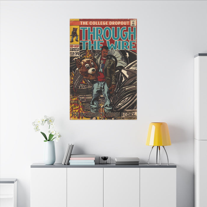 Through The Wire - Matte Canvas, Stretched, 0.75" (Multi-Size)