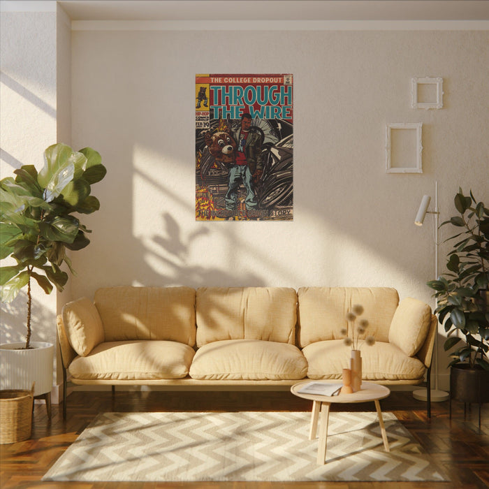 Through The Wire - Matte Canvas, Stretched, 0.75" (Multi-Size)