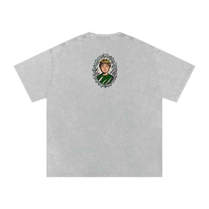 Tommy - Snow Washed Oversized Cotton T-Shirt