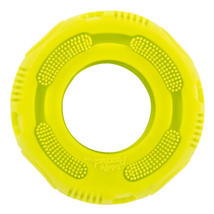 Totally Pooched Stuff'n Brush Tire, 5", Green
