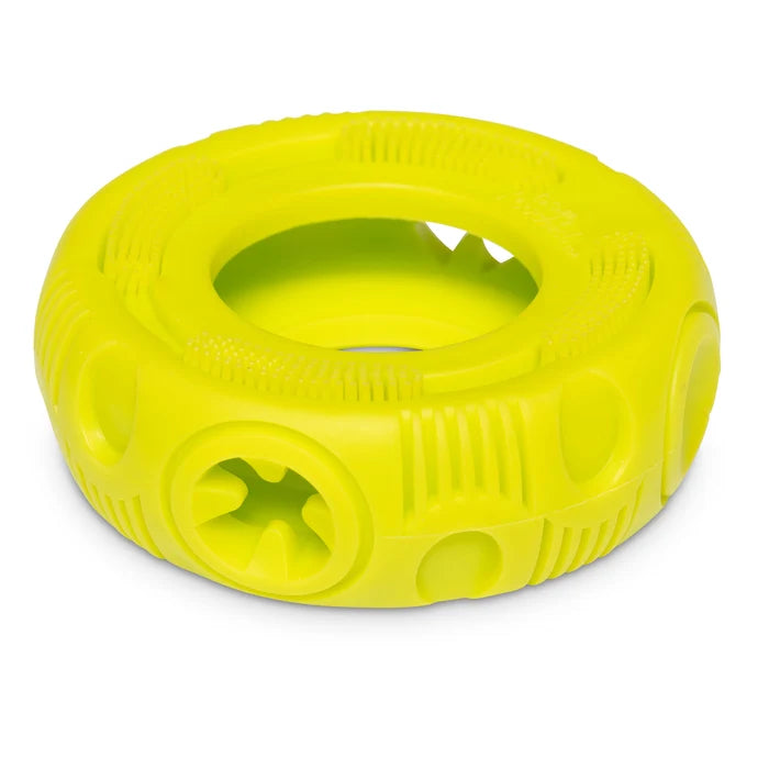 Totally Pooched Stuff'n Brush Tire, 5", Green