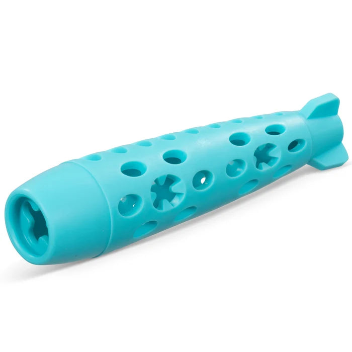 Totally Pooched Stuff'n Chew Rocket Stick Teal